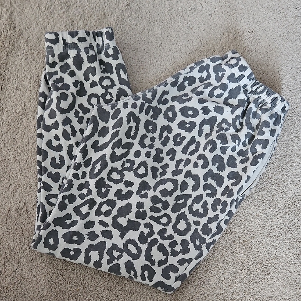 Grayson Threads Leopard Print Jogger Sweatpants